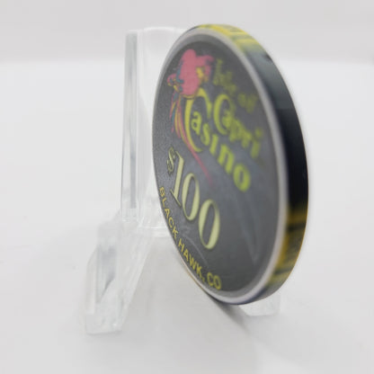 Isle of Capri Casino Blackhawk Colorado $100 Casino Chip