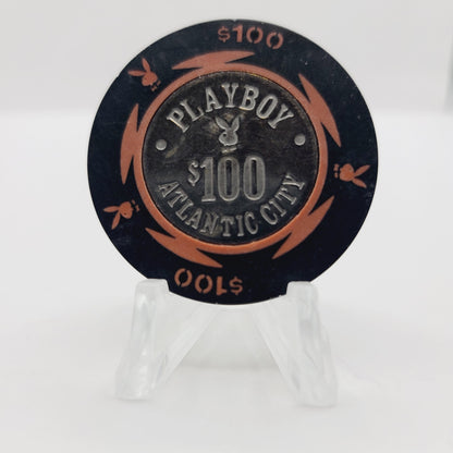 Playboy Hotel Casino Atlantic City New Jersey $100 Casino Chip