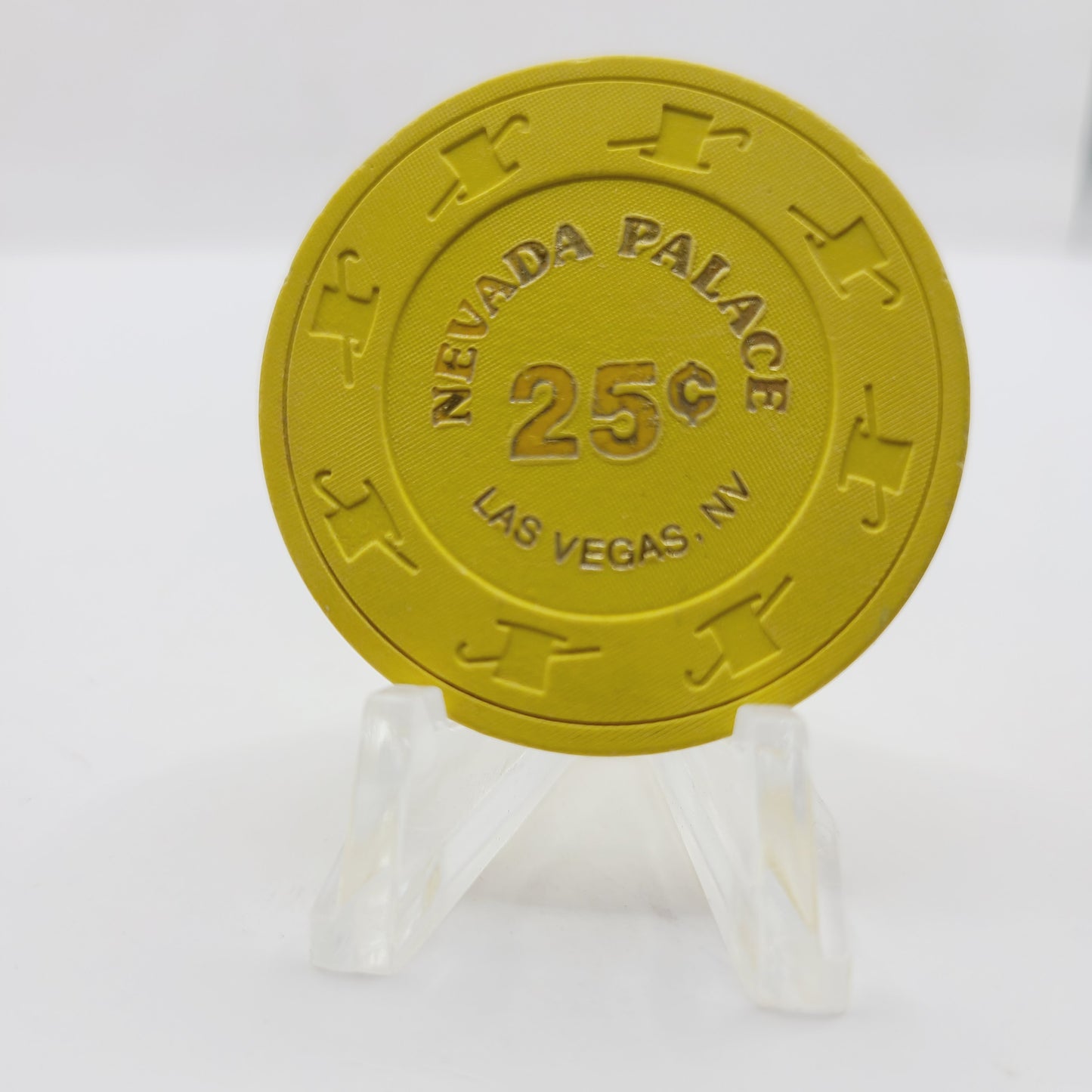 Nevada Palace Casino Las Vegas Nevada 1988 $.25 Casino Chip N1965