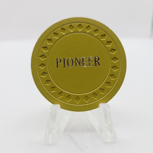 Pioneer Club Hotel Casino Las Vegas Nevada 1940's (Odds & Ends) PAYROLL Chip V5281