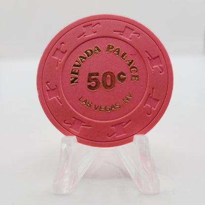 Nevada Palace Casino Las Vegas Nevada 1988 $.50 Casino Chip N3031