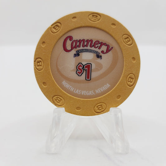 Cannery Hotel Casino N. Las Vegas Nevada 2016 $1 Casino Chip D2480