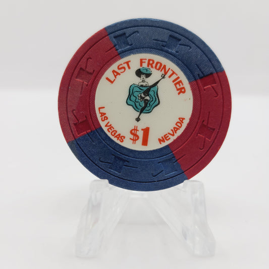 Last Frontier Las Vegas Nevada 1962 $1 Chip N1654 LMT 3500
