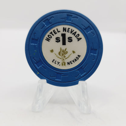 Hotel Nevada Ely Nevada 1981 $1 Chip N3233