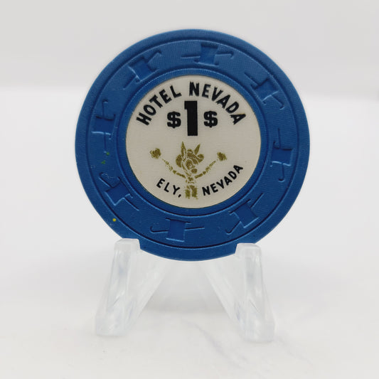 Hotel Nevada Ely Nevada 1981 $1 Chip N3233