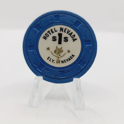 Hotel Nevada Ely Nevada 1981 $1 Chip N3233