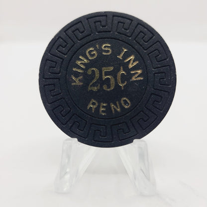 Kings Inn "Al Bergendahl" Reno Nevada 1975 $.25 Casino Chip N5787
