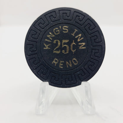 Kings Inn "Al Bergendahl" Reno Nevada 1975 $.25 Casino Chip N5787