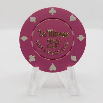 Lakeside Inn and Casino Lake Tahoe Nevada 1990 $.25 Casino Chip N0267