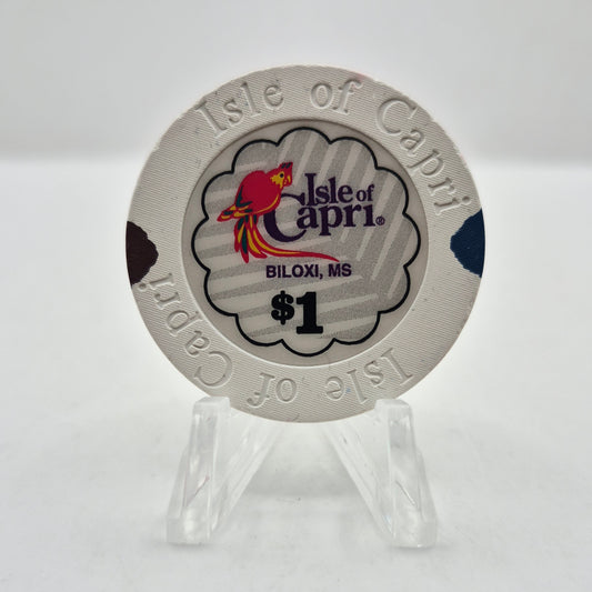 Isle of Capri Casino Biloxi Mississippi $1 Casino chip