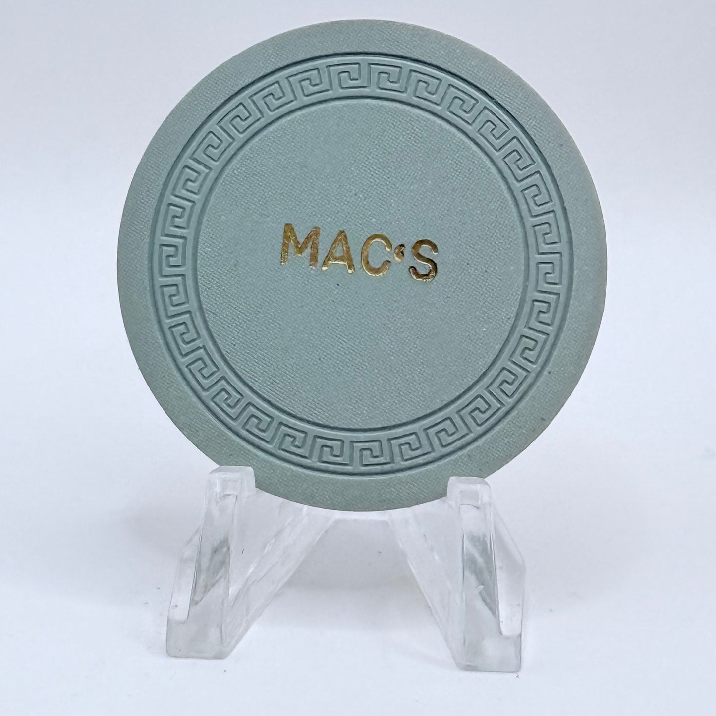 Mac's Casino Reno Nevada 1950's $0.10 Casino Chip N7397