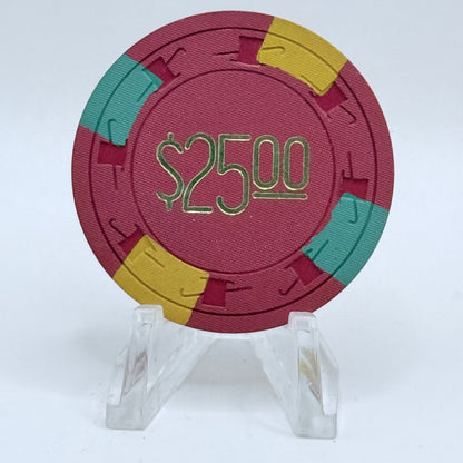 Stardust "Ray & Ruth's" Casino Jackpot Nevada 1961  $25 Chip "UNCIRCULATED"