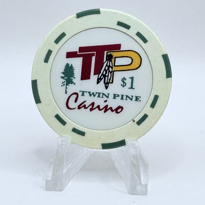Twin Pine Casino Middletown California $1 Casino Chip