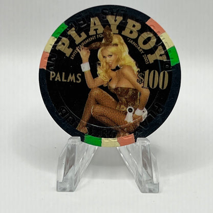 Palms Casino Resort Las Vegas NV Playboy Club 2006 LE 500 $100 Chip E6123