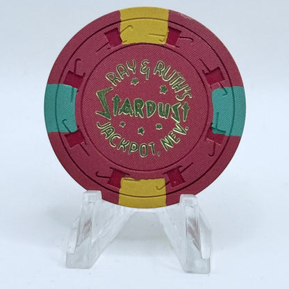Stardust "Ray & Ruth's" Casino Jackpot Nevada 1961  $25 Chip "UNCIRCULATED"