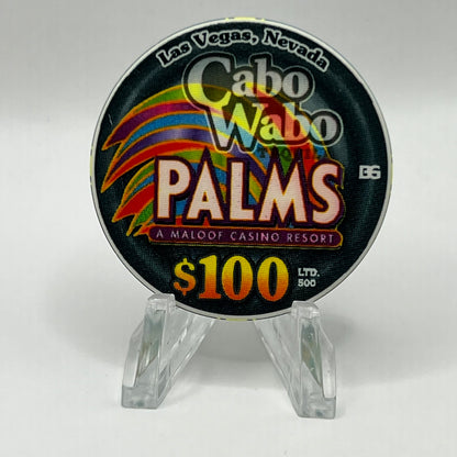 Palms Casino Resort Las Vegas NV Rain Nightclub 2004 LE 500 $100 Chip E2051