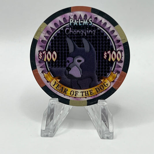 Palms Casino Resort Las Vegas NV Year of the Dog 2006 LE 508 $100 Chip E5016