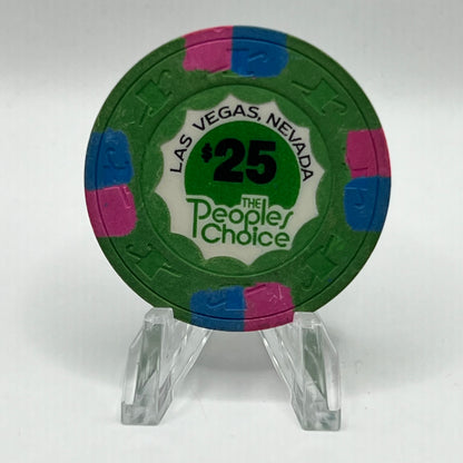 Peoples Choice Las Vegas NV 1980 $25 Chip N2565