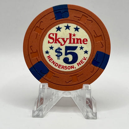 Skyline Casino Henderson NV 1960s $5 Chip N2205