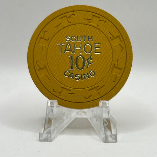 South Tahoe Casino Lake Tahoe NV 1966 $0.10 Chip N3974