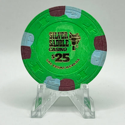 Silver Saddle Casino (Strip) Las Vegas NV 1981 $25 Chip N2610