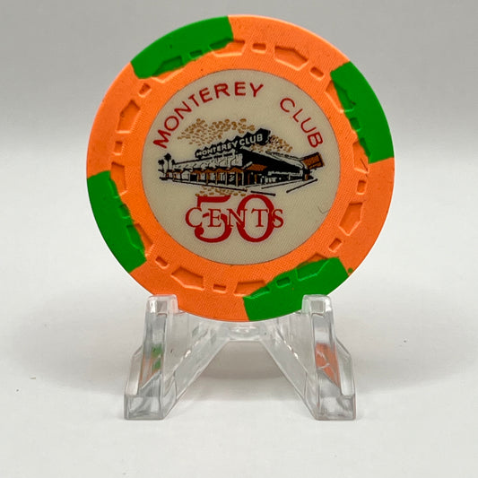 Monterey Club Gardena CA "Club Photo" $0.50 Chip