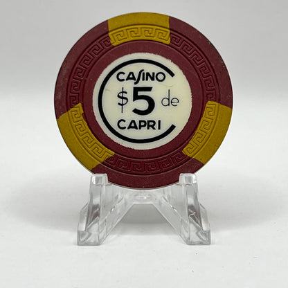 Casino de Capri Havana Cuba $5 Chip