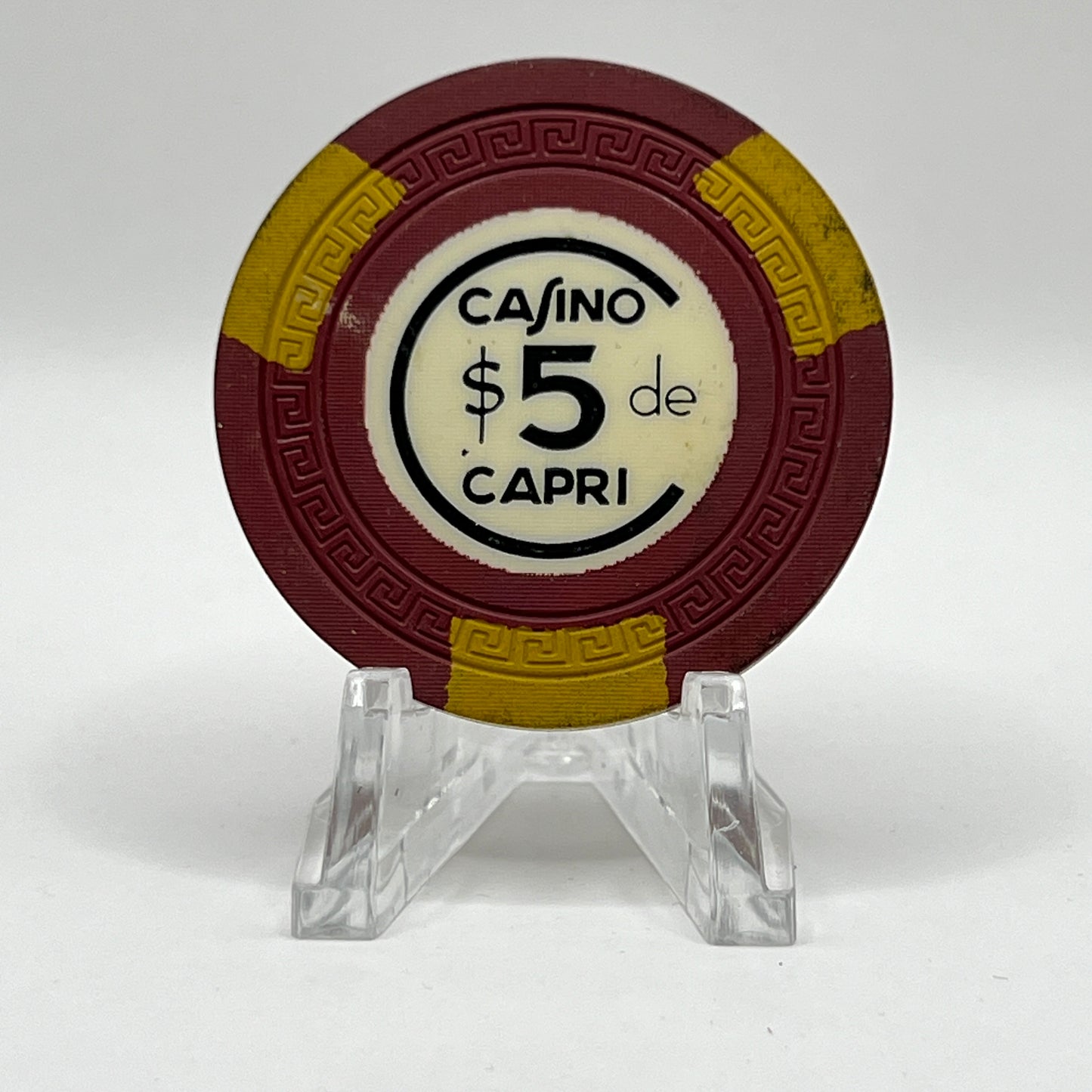 Casino de Capri Havana Cuba $5 Chip