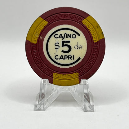 Casino de Capri Havana Cuba $5 Chip