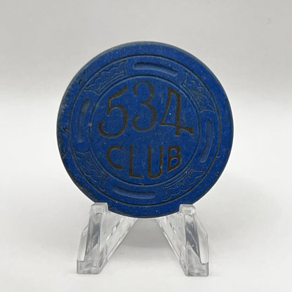 534 Club San Diego CA 1945 $1 Chip