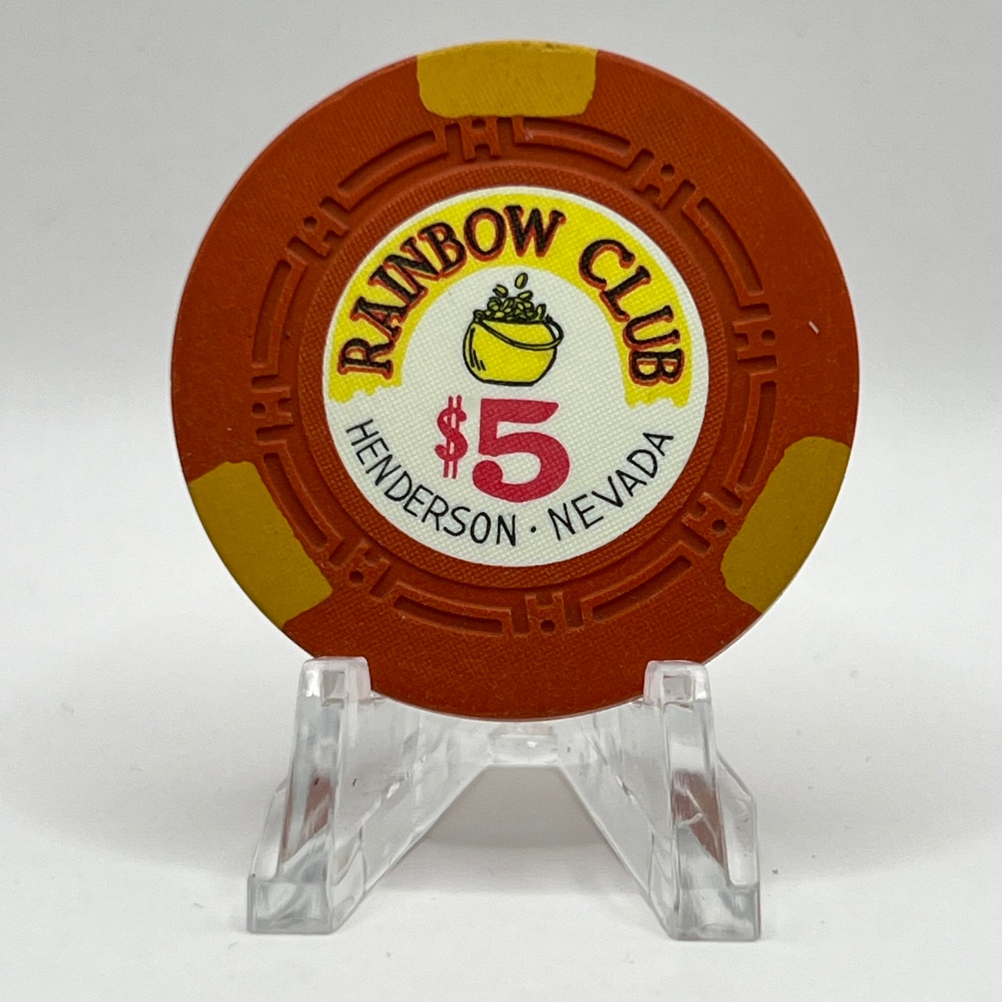 Rainbow Club Henderson NV 1967 $5 Chip N2039