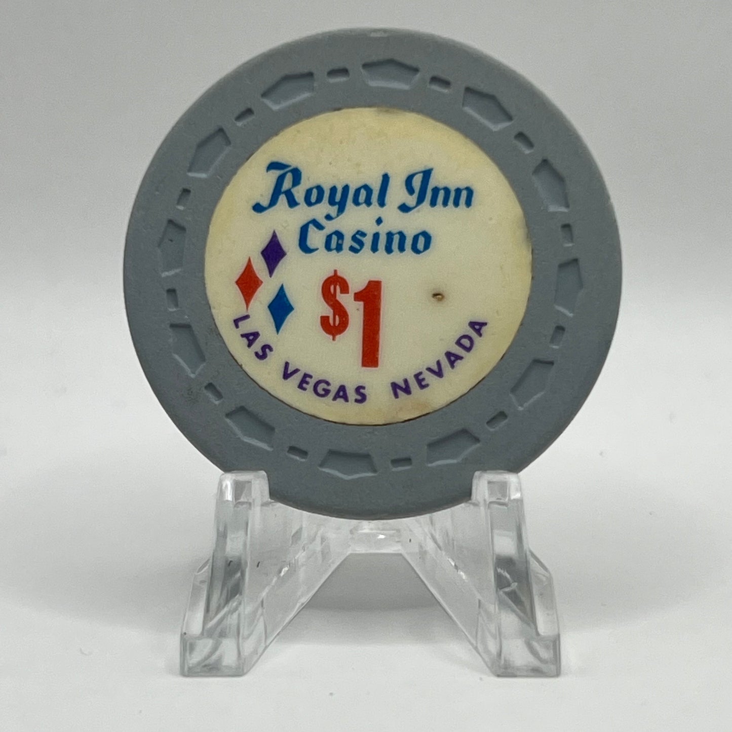 Royal Inn Casino Las Vegas NV 1974 LE $1 Chip N6717