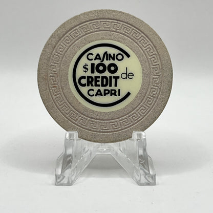 Casino de Capri Havana Cuba $100 Credit Chip