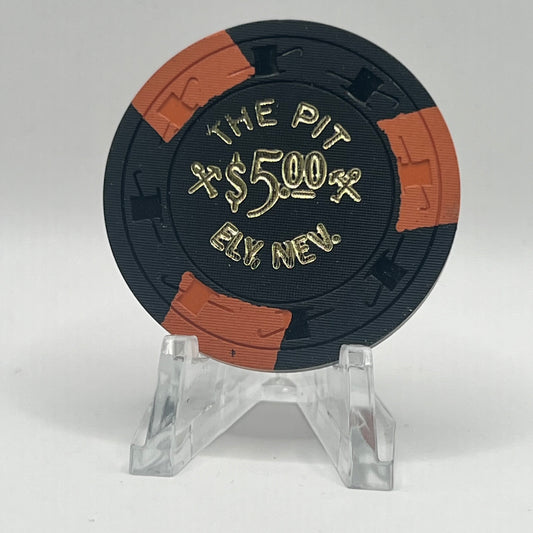 The Pit Ely NV 1950s $5 Chip N3303