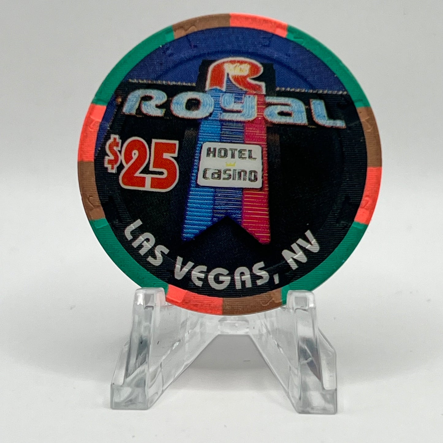 Royal Hotel Casino Las Vegas NV 1994 $25 Chip N9026