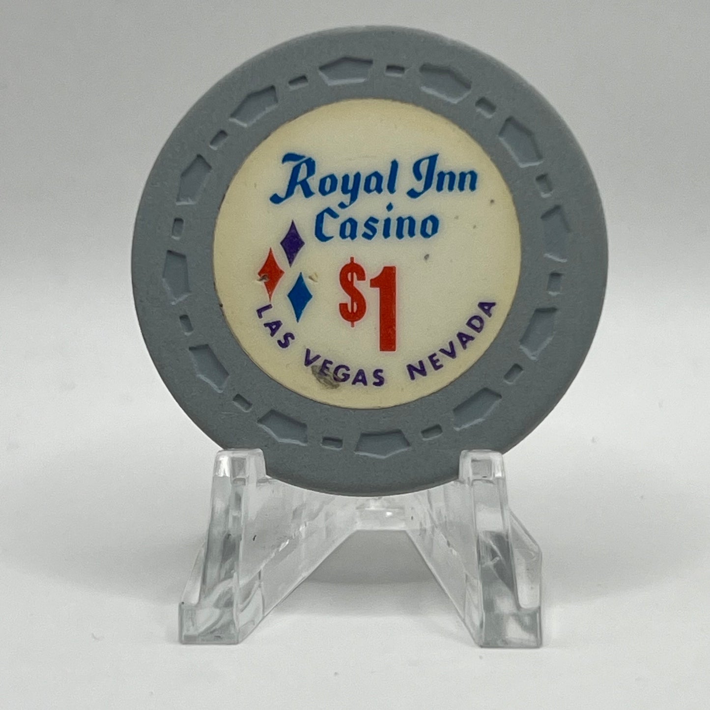 Royal Inn Casino Las Vegas NV 1974 LE $1 Chip N6717