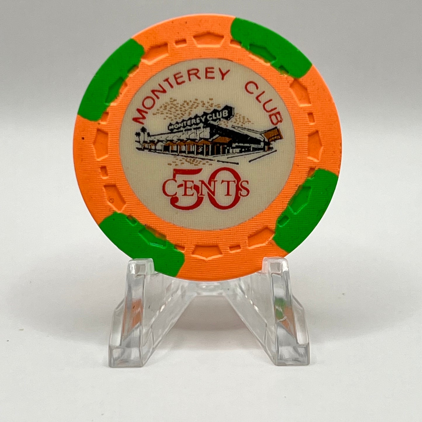 Monterey Club Gardena CA "Club Photo" $0.50 Chip