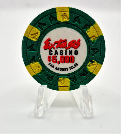 Extasis Casino San Andreas Island Columbia $5,000 Casino Chip CG264199