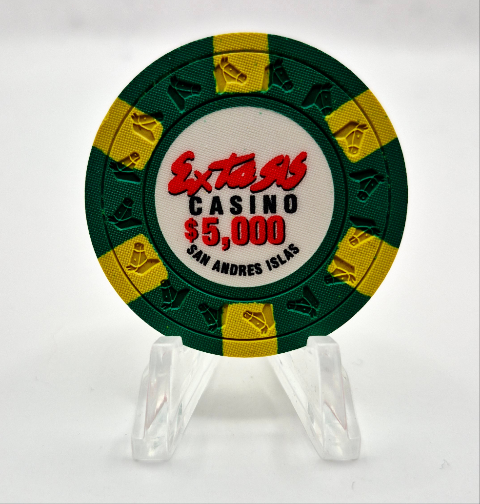 Extasis Casino San Andreas Island Columbia $5,000 Casino Chip CG264199