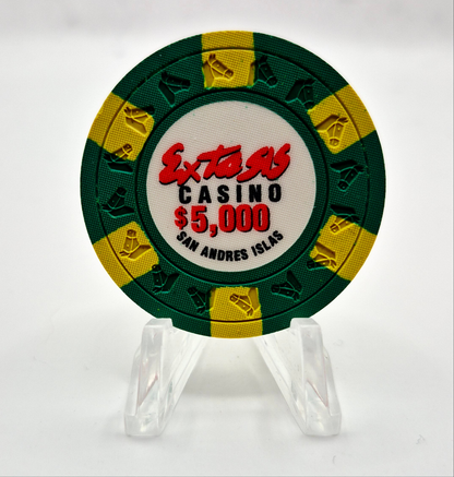 Extasis Casino San Andreas Island Columbia $5,000 Casino Chip CG264199