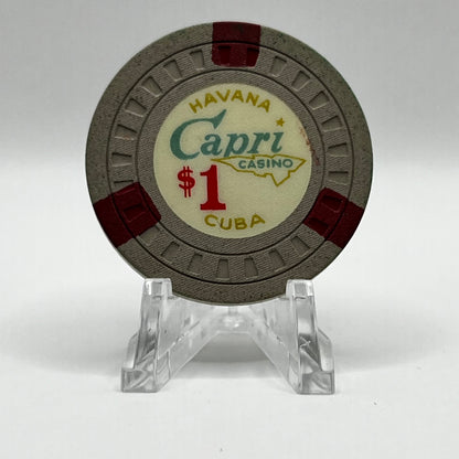 Casino de Capri Havana Cuba Series 4 $1 Chip