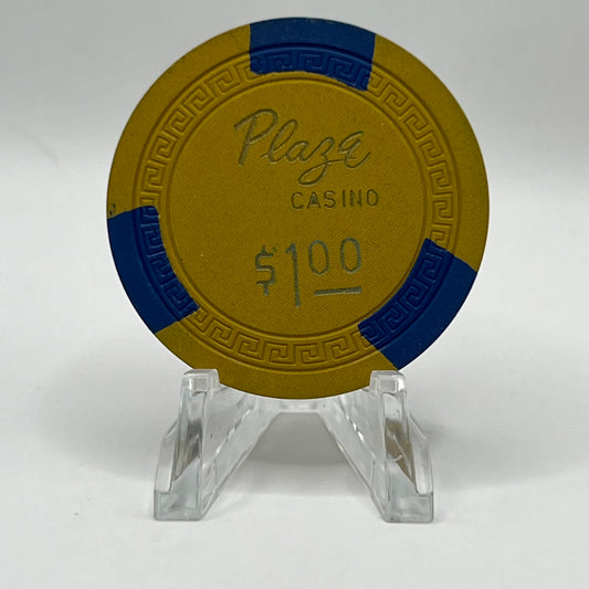 Plaza Hotel Havana Cuba $1 Chip