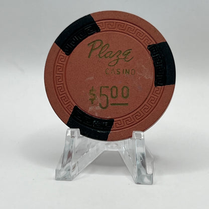 Plaza Hotel Havana Cuba $5 Chip