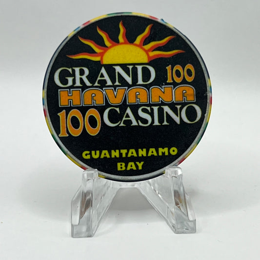 Grand Havana Casino Guantanamo Bay Cuba $100 Fantasy Chip