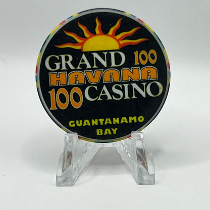 Grand Havana Casino Guantanamo Bay Cuba $100 Fantasy Chip