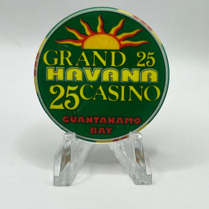 Grand Havana Casino Guantanamo Bay Cuba $25 Fantasy Chip