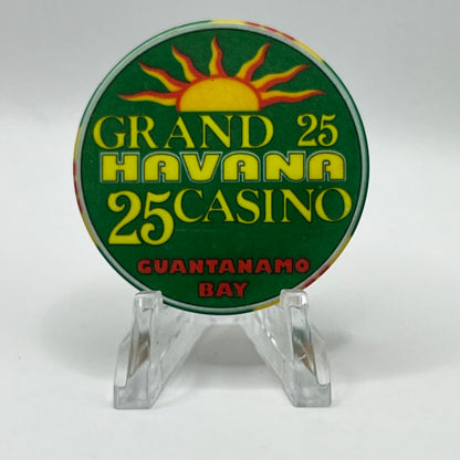 Grand Havana Casino Guantanamo Bay Cuba $25 Fantasy Chip