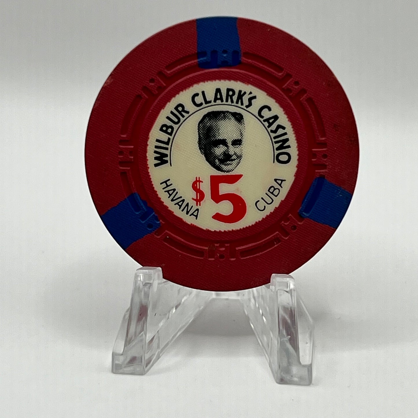 Wilbur Clark’s Casino Havana Cuba $5 Chip