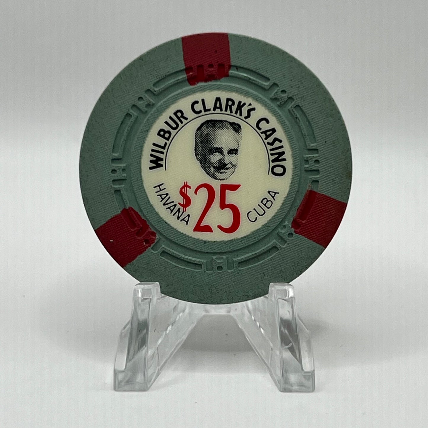 Wilbur Clark’s Casino Havana Cuba $25 Chip