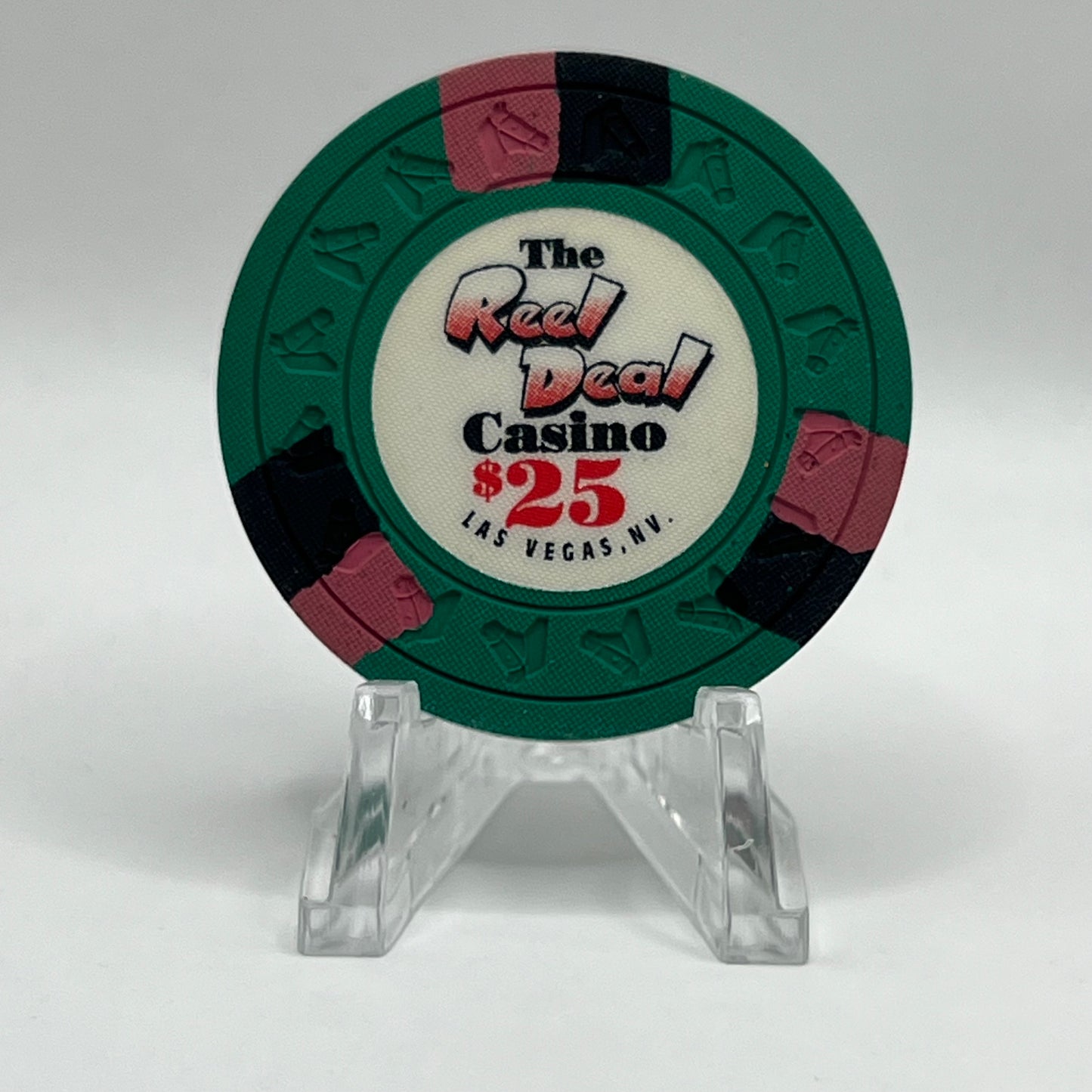 The Reel Deal Casino Las Vegas NV 1992 $25 Chip N4302